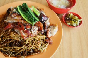 Gambar makanan wonton noodles yang digemari masyarakat china