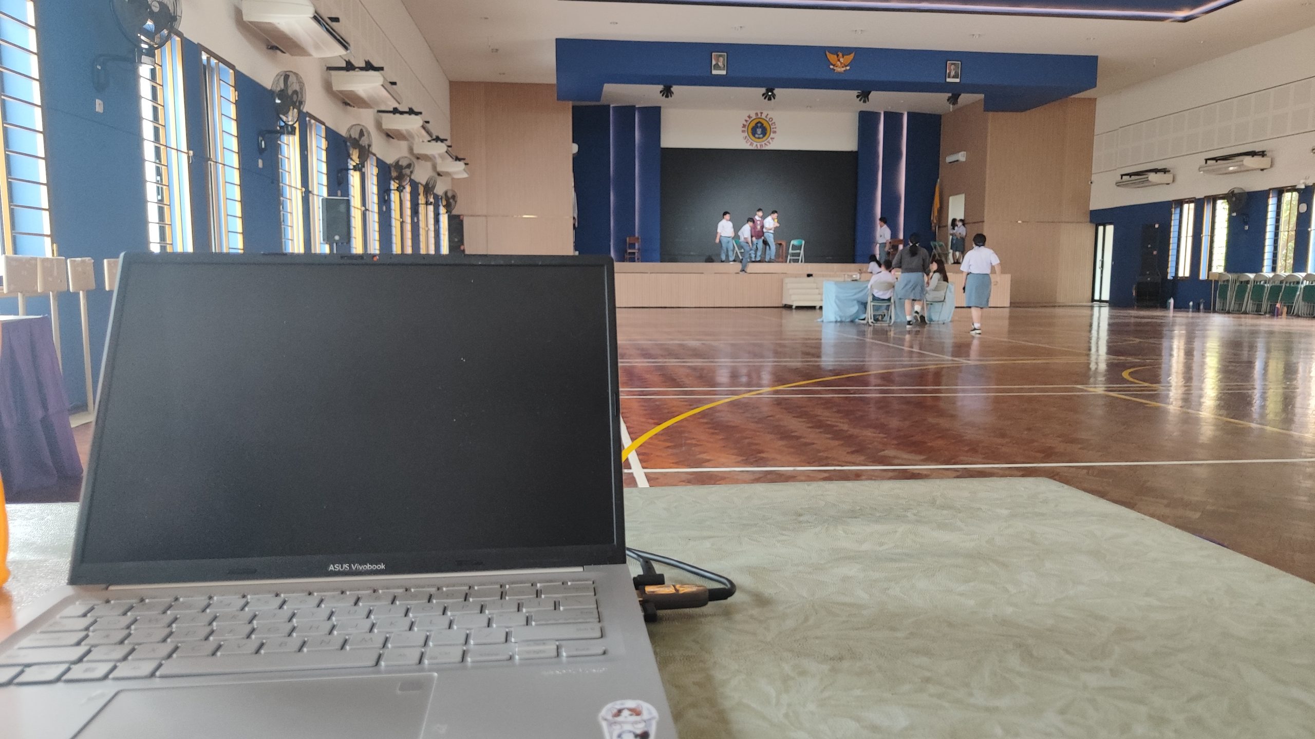 Latihan Uprak di Bangsal Lazaris